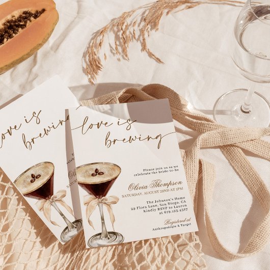 Bruiloft is aan de gang Bruidsfeest, Espresso Mart Kaart