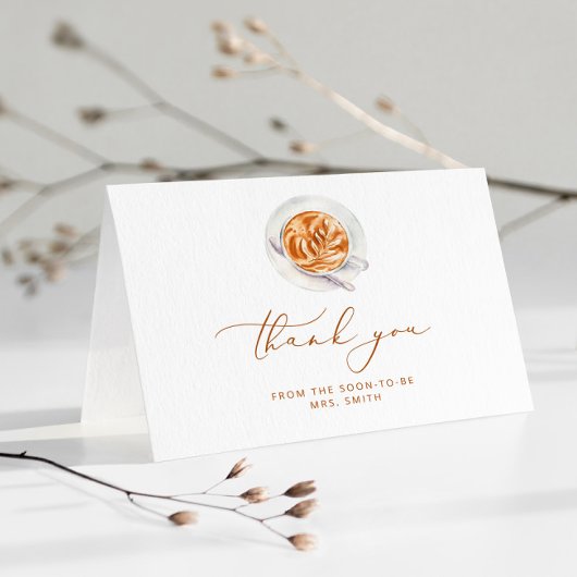 Bruiloft is in de lucht bruidsbeurs bedankkaart