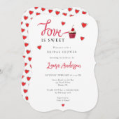 Bruiloft is zoet Bruidsfeest Kaart (Voorkant / Achterkant)