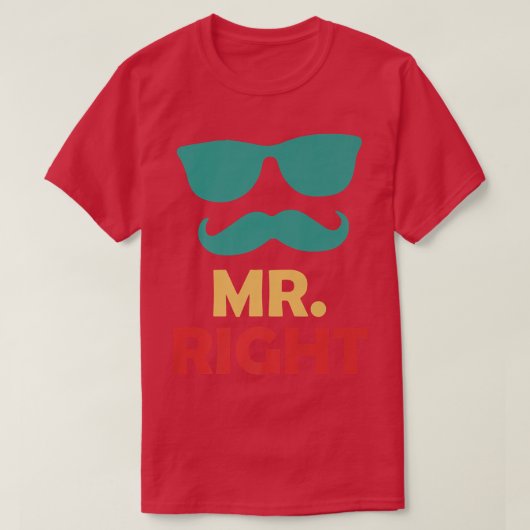 Bruiloft Jonge Man Zegt Mijnheer T-shirt (Design voorkant)
