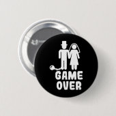 Bruiloft Jongsfeest Team Bruidegom Funny Ronde Button 5,7 Cm (Voorkant /achterkant)