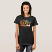 Bruiloft Jongsfeest Team Bruidegom Kleding Funny T-shirt (Voorkant volledig)