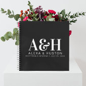 Bruiloft Journal Custom Monogram Planning Notitieb Notitieboek