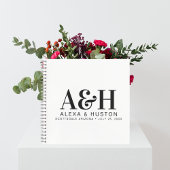 Bruiloft Journal Custom Monogram Planning Notitieb Notitieboek