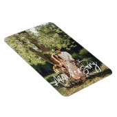 Bruiloft Jubileum aangepaste fotomagneet Magneet (Rechterzijde)