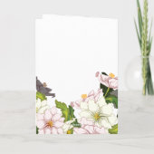 Bruiloft Jubileum Dochter Zoon Floral Bubble Kaart (Achterkant)