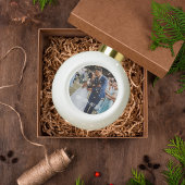 Bruiloft Jubileum Eerste Kerstmis Keramische Bal Ornament