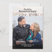 Bruiloft Jubileum film poster foto Kaart (Voorkant)