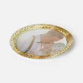 Bruiloft Jubileum FOTOPAPIER Borden Papieren Bordje (Gekanteld)