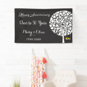 Bruiloft Jubileum, jubileumfeest banner (Insitu)