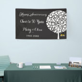 Bruiloft Jubileum, jubileumfeest banner (Beurs)