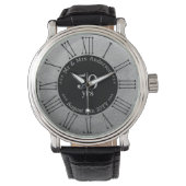 Bruiloft Jubileum / Retirement Custom Branded Horloge (Voorkant)