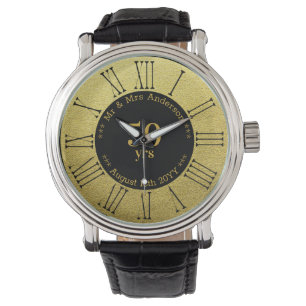 Bruiloft Jubileum / Retirement Custom Branded Horloge