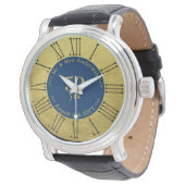 Bruiloft Jubileum / Retirement Custom Branded Horloge (Gekanteld)