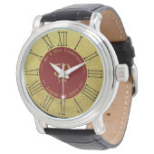 Bruiloft Jubileum / Retirement Custom Branded Horloge (Gekanteld)