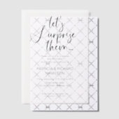 Bruiloft Jubileum Verrassingsfeestuitnodigingen Vellum Uitnodigingen (Offset (Uitnodiging))