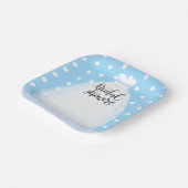 Bruiloft Jurk Vrijgezellenfeest Papier Borden Papieren Bordje (Gebogen)