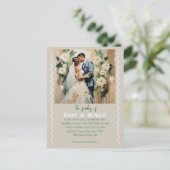 " BRUILOFT KAART " (Staand voorkant)