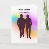 bruiloft kaart (Voorkant)