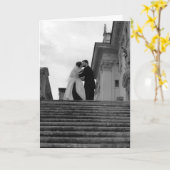 bruiloft kaart (Gele Bloem)