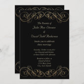 bruiloft kaart (Voorkant / Achterkant)