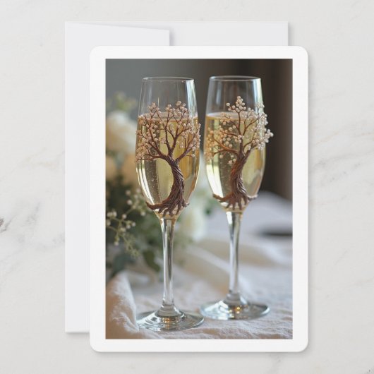 bruiloft kaart (Voorkant)