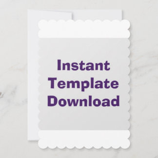 Bruiloft Kaart Instant Download Sjabloon