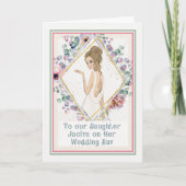Bruiloft Kaart voor Dochter Jaclyn van Ouders (Voorkant)