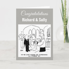 Bruiloft. Kan niet scrob alle anderen beetjes verg Kaart