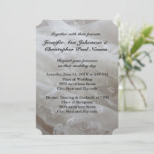 Bruiloft Kant Jurk Afbeelding Bruiloft Uitnodiging (Staand voorkant)