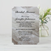 Bruiloft Kant Jurk Afbeelding Vrijgezellenfeest ui Kaart (Staand voorkant)