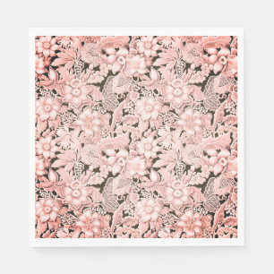 Bruiloft Kant Roze  Servet