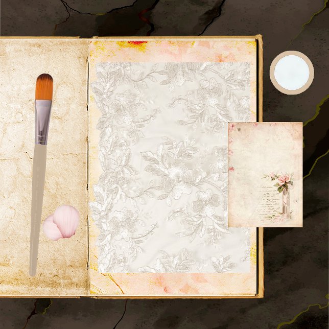 Bruiloft Kant Scrapbook Papier (Creator heeft geüpload)