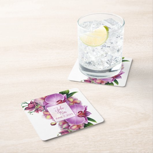 bruiloft kartonnen onderzetters (Insitu)