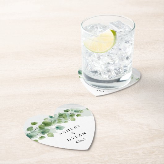 bruiloft kartonnen onderzetters (Insitu)