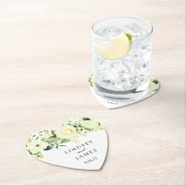 bruiloft kartonnen onderzetters