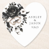 bruiloft kartonnen onderzetters (Voorkant)