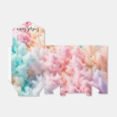 Bruiloft Katoen Snoep Abstract Bedankdoosjes (Uitgevouwen)