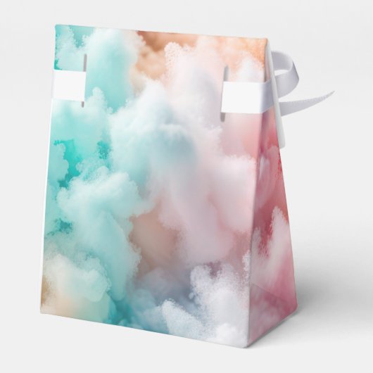 Bruiloft Katoen Snoep Abstract Bedankdoosjes (Achterkant)