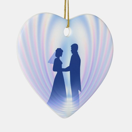 bruiloft keramisch ornament (Rechts)