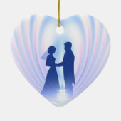 bruiloft keramisch ornament (Achterkant)