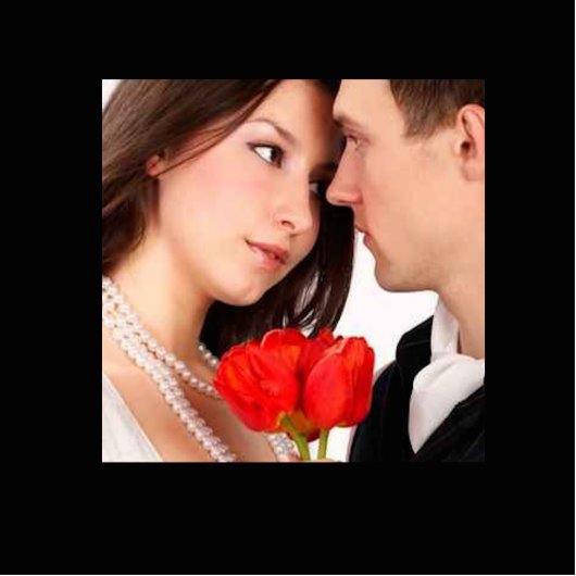 Bruiloft Kerst Ornament Fotobeeldje Ornament (Voorkant)