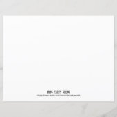 Bruiloft Kleurplaat Placemat Kleurplaat voor Kinde (Achterkant)