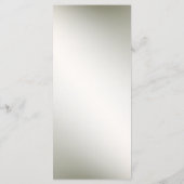 Bruiloft Kleurrijke Tuin Bloemen Vlinders Menu (Achterkant)