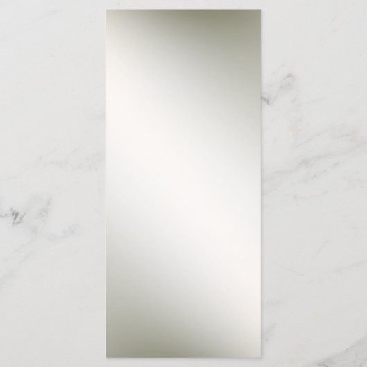 Bruiloft Kleurrijke Tuin Bloemen Vlinders Menu (Achterkant)