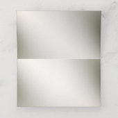 Bruiloft Kleurrijke Tuin Bloemen Vlinders Plaatskaartje (Binnenkant ongevouwen)