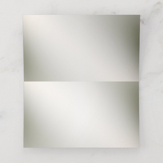 Bruiloft Kleurrijke Tuin Bloemen Vlinders Plaatskaartje (Binnenkant ongevouwen)