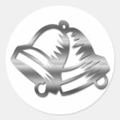 Bruiloft klokken Sticker (Voorkant)