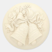 Bruiloft klokken Stickers (Voorkant)
