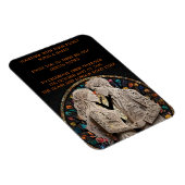 Bruiloft koppels gepersonaliseerd magneet (Rechterzijde)